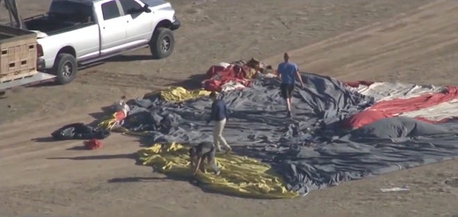 A hot air balloon crash in Arizona claimed the lives of four people and left one person injured.