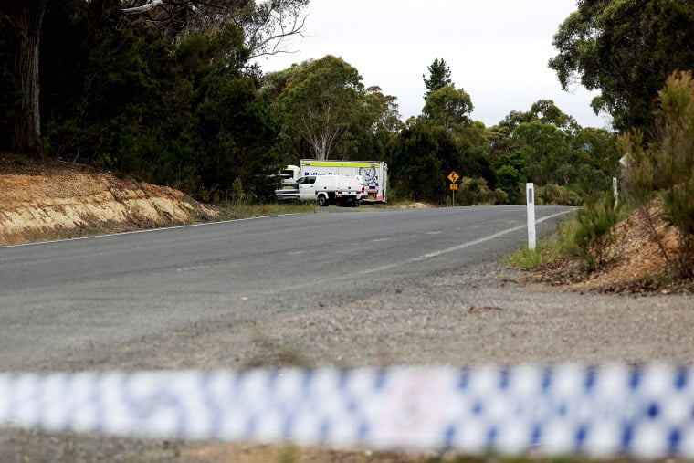 Australian police found the bodies of a TV presenter and his flight attendant boyfriend in a rural area outside Sydney on February 27, acting on information from a police officer charged with their murder.