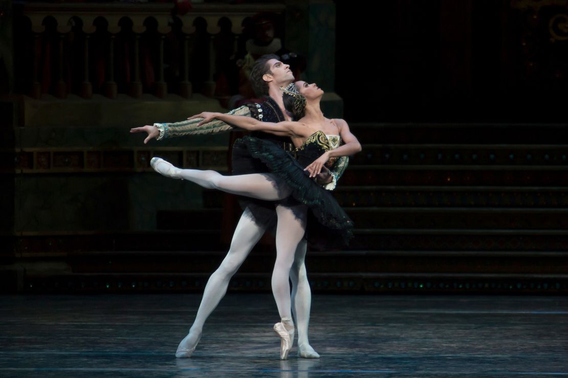 Misty Copeland and James Whiteside perform in 