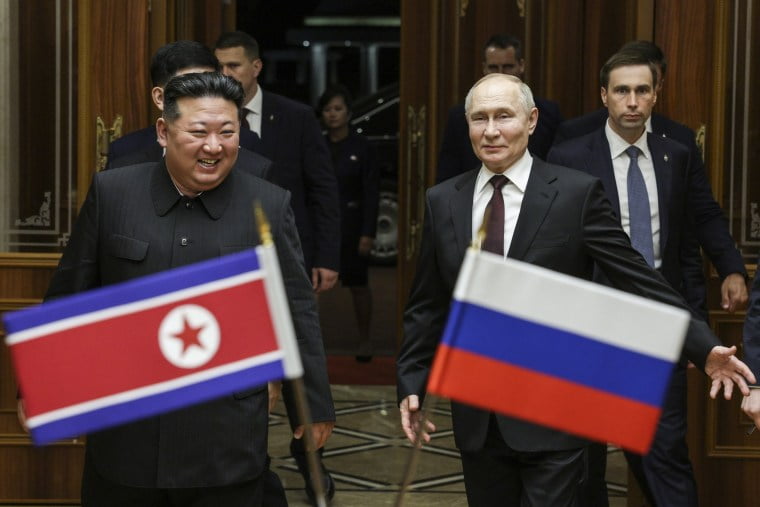 Image: Vladimir Putin Kim Jong Un