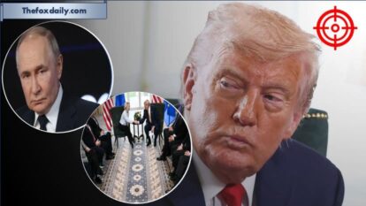 Donald Trump looked like the last king of Scotland Donald Trump looked like the last king of Scotland.