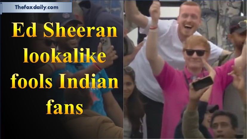 Ed Sheeran lookalike fools Indian fans, they call him ‘humble’; real one is rocking Oslo jamming with Sigrid