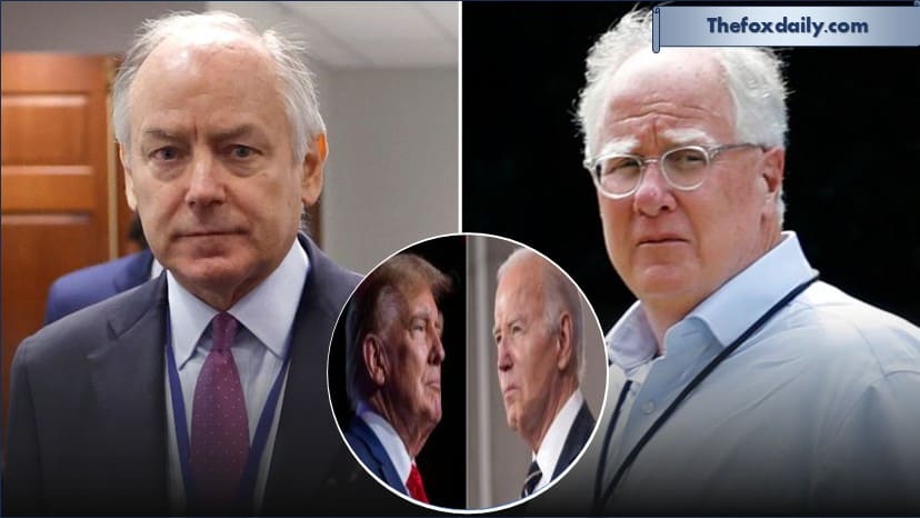 Former President Donald Trump and President Joe Biden
