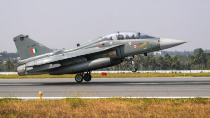 Tejas MK-1A is an indigenous fighter jet of India Tejas MK-1A is an indigenous fighter jet of India