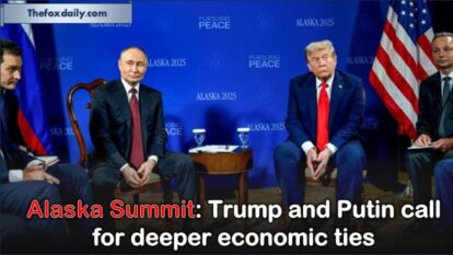Alaska Summit Trump and Putin call for deeper economic ties Despite a 25% US tariff on India for importing Russian oil, Trump and Putin demand closer economic relations during the Alaska Summit.