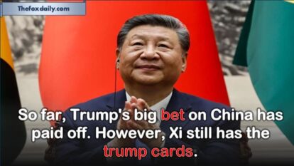 China has paid off So far, Trump's big bet on China has paid off. However, Xi still has the trump cards.
