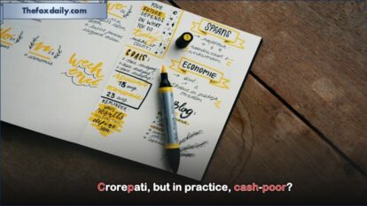 Crorepati, but in practice, cash-poor?