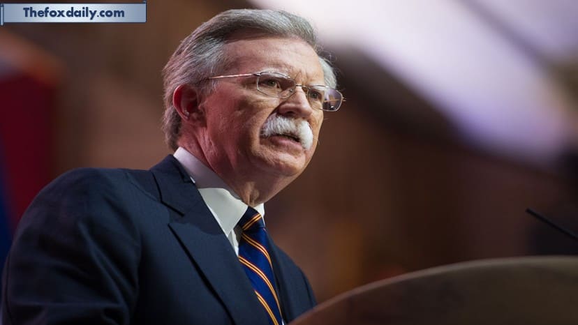 The FBI searches John Bolton's residence