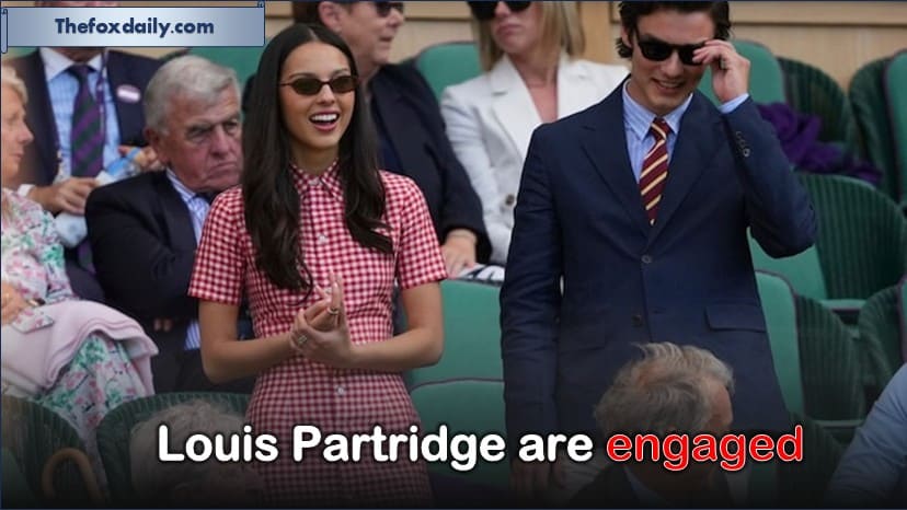 Louis Partridge are engaged