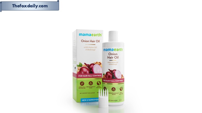Mamaearth Onion Hair Oil for Men & Women with Onion & Redensyl for Hair Fall Control, Hair Growth Oil for Hair Fall - 250ml