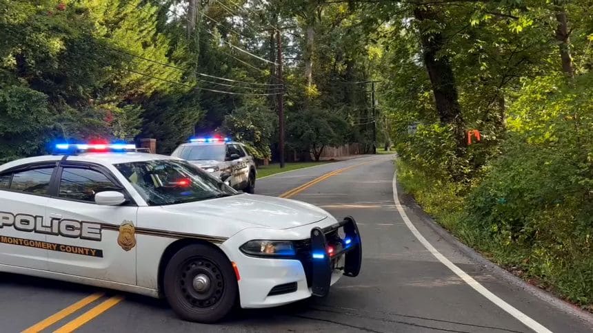 Police activity and federal law enforcement were observed outside Bolton