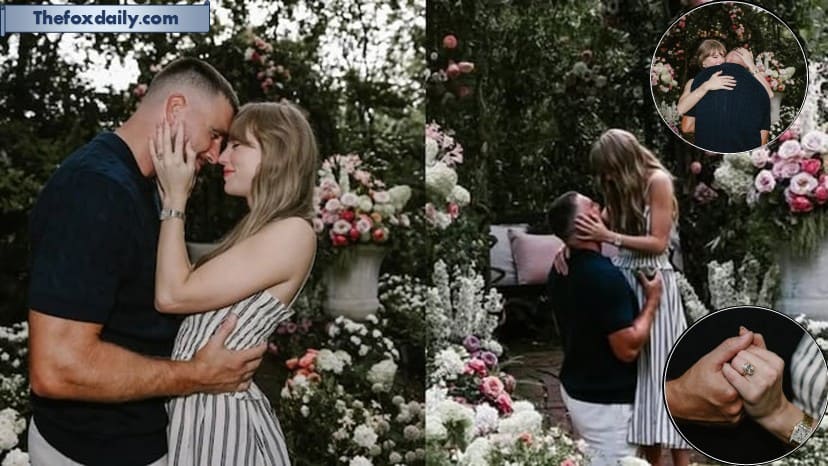 Taylor Swift, Taylor Swift engagement pics, Taylor Swift Travis Kelce engaged, Taylor Swift Travis Kelce engagement pics, Taylor Swift engagement ring, Taylor Swift diamond engagement ring, Taylor Swift Travis Kelce wedding announcement