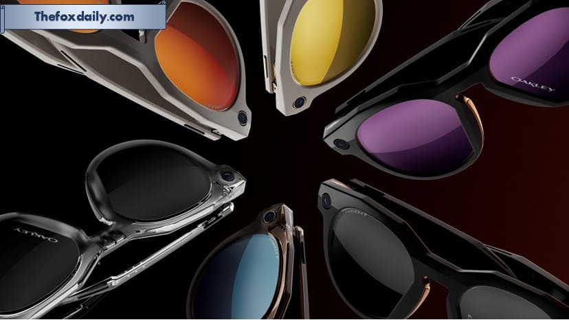 The Oakley Meta HSTN smart glasses different designs all together