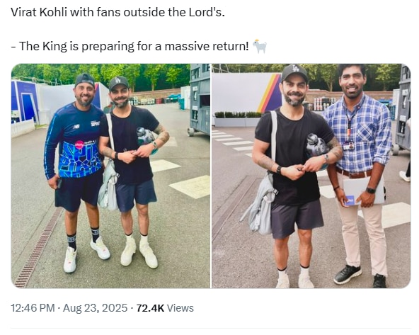 Virat Kohli with fans