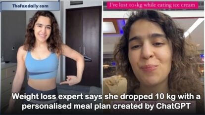 Weight loss expert says she dropped 10 kg with a personalised meal plan created by ChatGPT