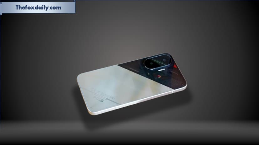 Xiaomi Poco F7 phone from multiple angles showing screen, cameras, and edges