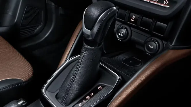 The AWD variant is only available with an automatic.