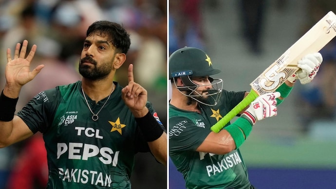 Haris Rauf and Sahibzada Farhan's inflammatory actions during the India vs. Pakistan Super 4s match in the 2025 Asia Cup