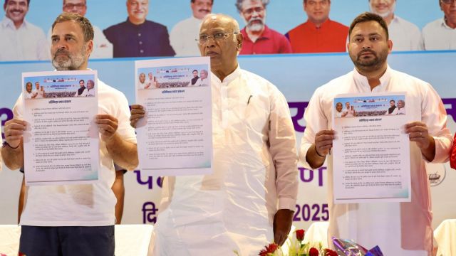 Asserting that this is not just a fight for jobs for the youth, Gandhi said it is a fight for justice and democracy