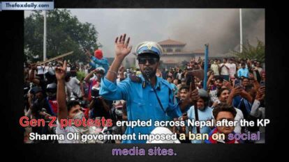 Gen Z protests erupted across Nepal Gen Z protests erupted across Nepal after the KP Sharma Oli government imposed a ban on social media sites.