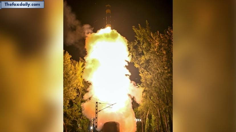 India test-fires nuclear-capable Agni-P ballistic missile from rail mobile launcher
