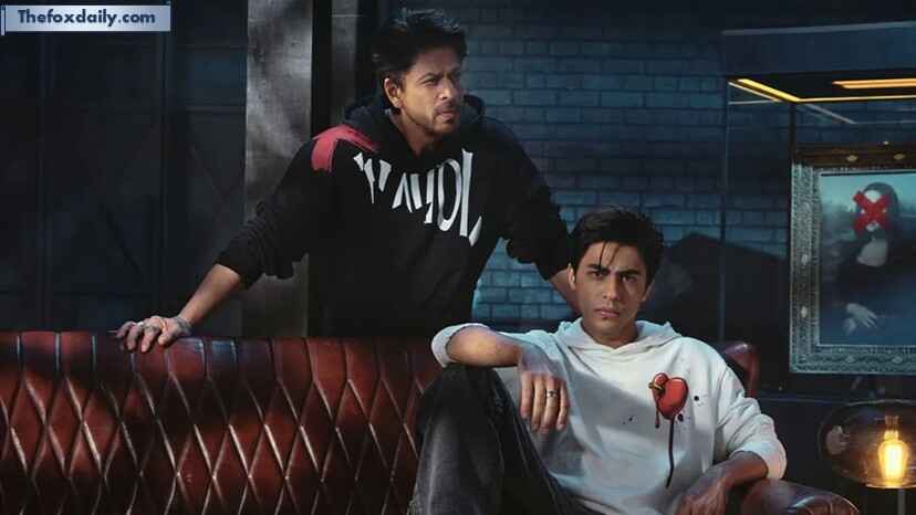 Shah Rukh Khan with son Aryan Khan