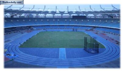 While the dark and light shade of blue looks aesthetic and pleasing to the eyes, the colour scheme has a larger significance when it comes to the partially blind athletes