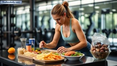 your gym session is recommended, but don’t neglect regular meals