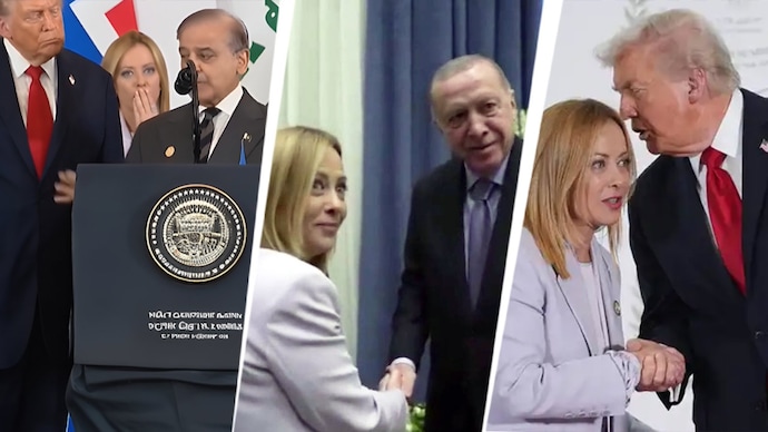 Italy PM Meloni at Gaza Summit