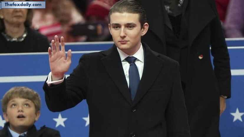US President Donald Trump's son, Barron Trump