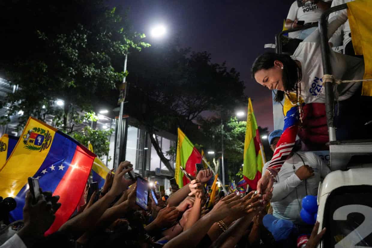 Venezuela’s opposition leader, María Corina Machado, was commended for being a ‘brave and committed champion of peace’.