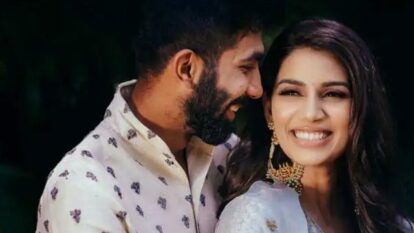 Jasprit Bumrah on Sanjana Ganesan Jasprit Bumrah on Sanjana Ganesan