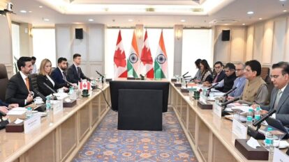 India and Canada reaffirmed plans to deepen economic ties during minister-level trade talks in New Delhi, India and Canada reaffirmed plans to deepen economic ties during minister-level trade talks in New Delhi,