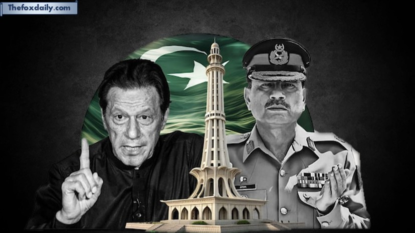 Asim Munir (right) was removed as the chief of Pakistani spy agency ISI in 2019 when Imran Khan was the prime minister. (File)