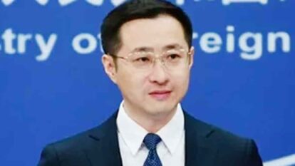 Chinese Foreign Ministry spokesperson Lin Jian Chinese Foreign Ministry spokesperson Lin Jian