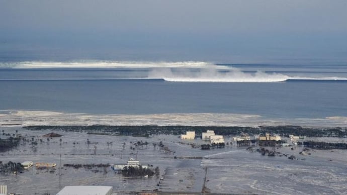 A tsunami was observed 70 km off the coast of Iwate Prefecture. (Photo: Reuters/File)
