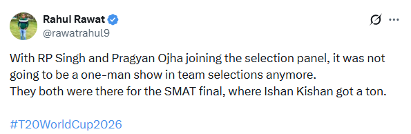 Rahul Rawat X is credited. 