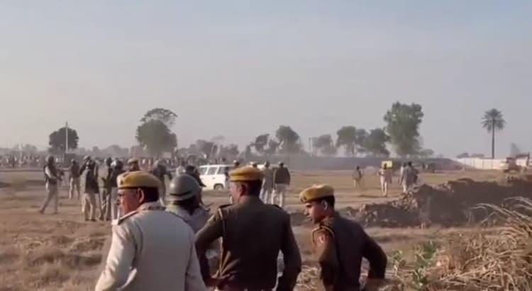 An ethanol plant protest in Rajasthan descends into violence, with cars set on fire and the internet cut off.