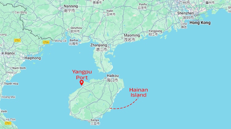 According to Asia Times, Hainan will have a single free trade port