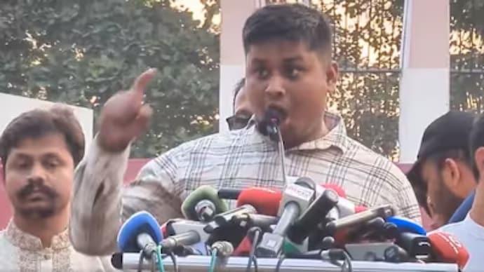 Leader of Bangladesh’s National Citizen Party (NCP) Hasnat Abdullah