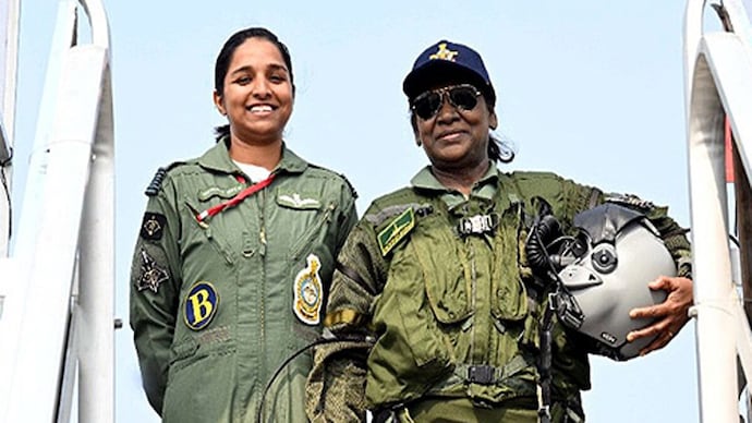 Squadron Leader Shivangi Singh moved from frontline Rafale operations to become an instructor with the IAF’s Hawk training fleet.
