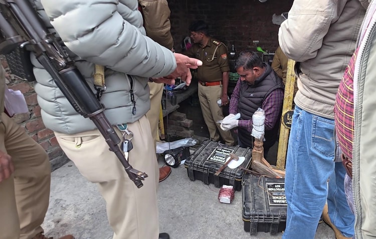 Cut into bits and placed inside a bag