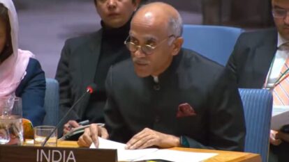 India condemns Pakistan at the UN for attacking civilians in Afghanistan as crimes of war.