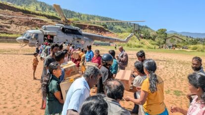 India has been extending humanitarian assistance to Sri Lanka under Operation Sagar Bandhu