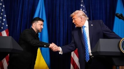 He claimed that 90% of people now agree on a 20-point peace proposal.