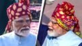 PM Modi’s Multicoloured Safa Steals the Spotlight at 77th Republic Day Parade