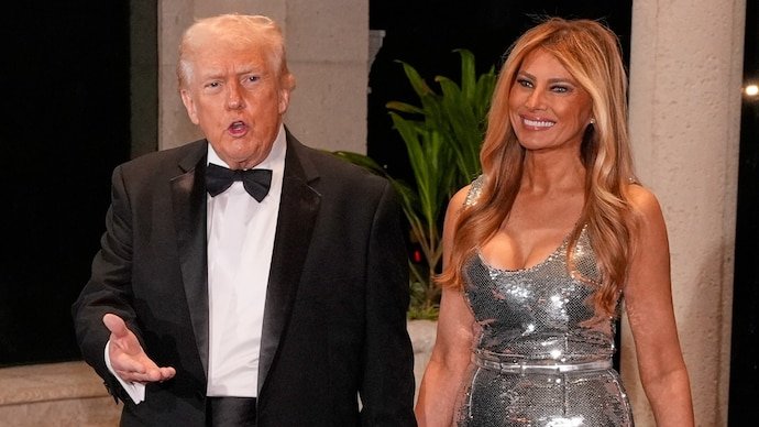 Donald Trump and his wife Melania