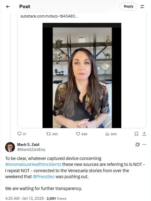 As the lawyer for some thirty federal victims of #AnomalousHealthIncidents, primarily from the Intelligence Community