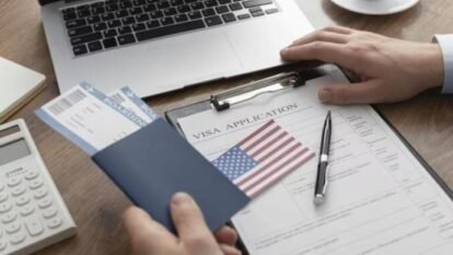 US consular officers have been directed to refuse visas under existing law as the department reviews its screening and vetting processes.