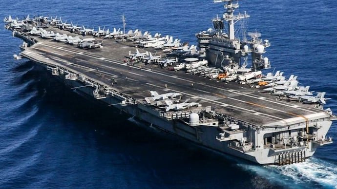 US Aircraft Carrier Abraham Lincoln